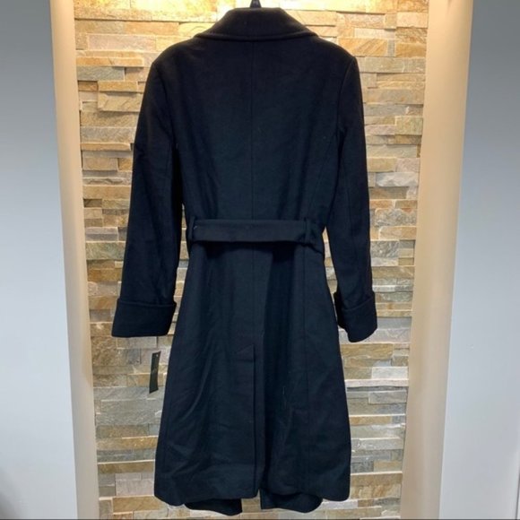 Lauren Ralph Lauren Wool Blend Wrap Coat - Picture 5 of 8